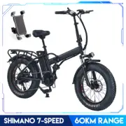 1500W Commuter Electric Bike Foldable ebike Scooter 48V 20Inch Bicycle 10.4AH