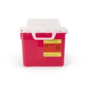 BD Multi-purpose Sharps Container, 12-1/2 x 10-7/10 x 6 Inch (Sold as CS/10)