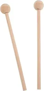 MOLUCKFU 2pcs Percussion Sticks Glockenspiel Mallets for Xylophones Chimes and Drums Friendly Design for Early Music Education and Engagement