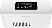 Mini Fridge Medicine Refrigerator Portable Cooler Travel Case LED Display Small Travel Box for Medication