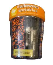 Wilton - Halloween Sprinkle Shaker (Ghosts, Bats, Discs, Jimmys, Sugar) -New