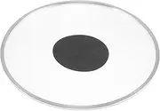 TEMPNAP Bass Drum Head Kit Practice Drum Pad with Pedal Beater Holder for Adults