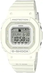 [Casio] Men's GLXS5600-7B Digital Watch, White, 45.7 x 40.5 x 11.9 mm