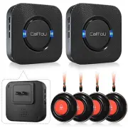 CallToU Caregiver Call Button Wireless Call Bell Alert Button for Seniors/Pat...