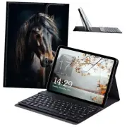 Fire HD 10 2023 Tablet Case with Keyboard, Detachable Wireless Bluetooth