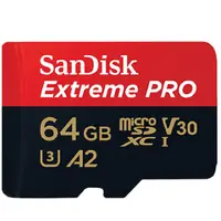 在飛比找PChome24h購物優惠-SanDisk 64GB microSDXC【95MB/s】