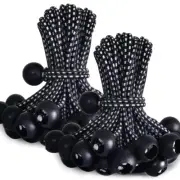 PerkHomy 60 Pcs 6 Inch Ball Bungee Cord Heavy Duty Bungie Cord Balls for Tarp...