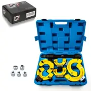 Universal Coil Spring Compressor Set +5 Federbein-Einsätze for Mcpherson