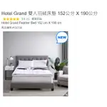 購HAPPY~HOTEL GRAND 雙人羽絨床墊 152公分 X 190公分 單入價 #132738 一單一床