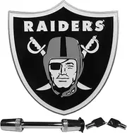 Siskiyou Sports NFL Las Vegas Raiders Trailer Hitch with Hitch Lock, Team Colors, One Size