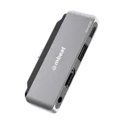 mbeat MB-UCD-P6 Elite Mini 4-In-1 USB-C Mobile Hub for iPad Pro, USB-C Tablet &