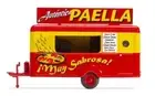 Model Train vehicles Rail Lima Paella Food Trailer Scale Ho 1:87