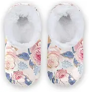 [Caihoyu] Kids Girls Boys Closed Back House Slippers Coral Fleece Anti-Slip Rubber Sole Spa Hotel Guest Slippers Bedroom Home Office Travel Yoga