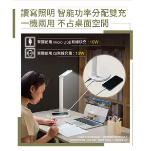 Philips 飛利浦 66250 品祺 LED全光譜讀寫檯燈 PD059(拆封福利品)