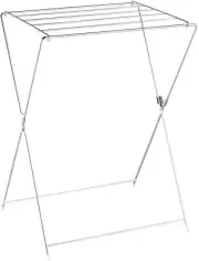 Laundry drying stand, foldable, can dry 6 towels, for small items, compact