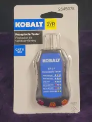 Kobalt Receptacle GFCI Outlet Tester (Factory Sealed)