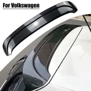 Carbon Look Rear Trunk Upper Spoiler Splitter Wing For VW POLO MK5 6R 6C 09-17 (for: Volkswagen)