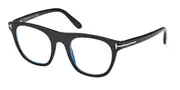 Tom Ford FT5895-B Blue-Light Block 001 Men's Glasses Black Size 51 - Private Health Rebate - Blue Light Block Available
