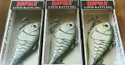 3 Rapala Rippin Rap 06 RPR06 Lipless Crankbait Lures OLIVE GREEN CRAW