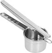 Fdit Lemon Squeezer, Stainless Steel Citrus Juicer Made of Food-Grade Materials Hand Kitchen Food Strainer Squeezer for Potatoes Mashers
