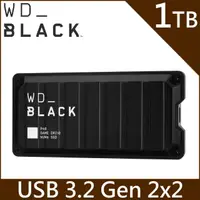 在飛比找PChome24h購物優惠-WD BLACK P40 1TB 外接式固態硬碟SSD(WD