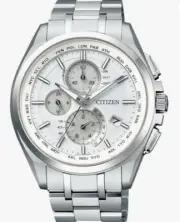 CITIZEN ATTESA Eco-Drive Solar Titanium Watch AT8040-57A Japan Import NEW