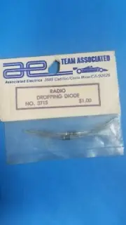 VINTAGE TEAM ASSOCIATED RC10 3715 RADIO DROPPING DIODE