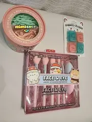 Mimicoco Beauty Box Bundle 3 Separate Gift Boxes Makeup Brushes, Dental + Floss