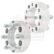 2 Pcs 2" 50mm 6x5.5 108mm Wheel Spacers 14x1.5 Studs For GMC C2500 4.3L 5.0L