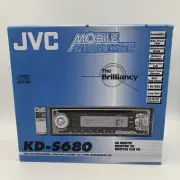 JVC KD-S680 Detachable CD Player In Dash Receiver New In Box Old Stock