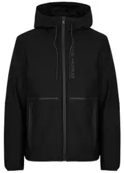 Moose Knuckles Grayton Hooded Shell Jacket - Black - S S