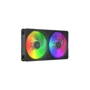 Cooler Master MasterFan SF240R ARGB combining two 120mm Case Fan 4-Pin PWM