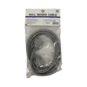 10FT DB9 9 Pin RS232 Serial Null Modem Male to Female Extension Cable Adapter