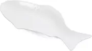 LALADEFIEE Fish Steaming Plate Ceramic Serving Platter Delicate Design for Celebrations Banquets Strong Beautiful