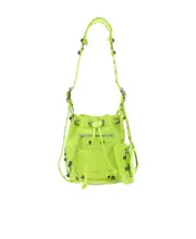 Balenciaga Le Cagole XS Bucket Bag One size Green