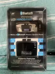 VR3 Bluetooth Wireless LCD Hands-Free Car Kit Brand New Sealed