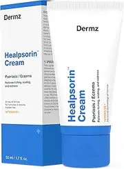 Healpsorin Cream - Moisturising Skin Cream for Psoriasis, Psoriasis - Anti-inflammatory Ointment with Sea Buckthorn Oil for Skin & Face Care - Vegan, Cruelty Free - 1 x 50 ml