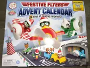 NEW ELF PETS FESTIVE FLYERS ADVENT CALENDAR 24 TOYS BOYS GIRLS NICE! COLLECTORS!