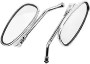 1 Pair Motorcycle Mirror Motorbike Rearview Mirror For Y&amaha For Virago 535 For V-Star 650 1100 1300 End Side Mirrors
