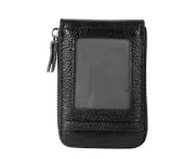 Anti Theft Leather Streamlined Wallet Card Holder Rfid Hardware