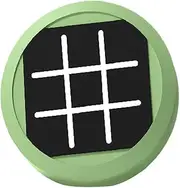 Electronic Board Games - Noughts and Crosses Game Portable Family Board Games - Compact Handheld Puzzle Game Console Educational Toys for Children Adults