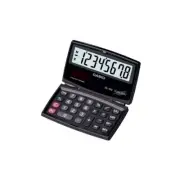 Casio SX-100-W Portable Calculator with Foldable Design