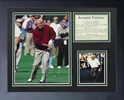 Arnold Palmer 11" x 14" Framed Photo Collage by Legends Never Die, Inc.