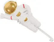 TEMPNAP Astronaut Wall Hook Strong Adhesive Self-Adhesive Hanger for Coats Keys and Towels in Bathroom Kitchen Entryway No Drilling Required Unique Design