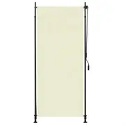 Outdoor Roller Blind 100x270 cm Cream