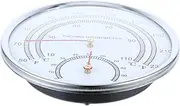 HOMSFOU Home Sauna Tool: Accurate Temperature Humidity Meter Large Display Room Thermometer Hygrometer for Steam Rooms