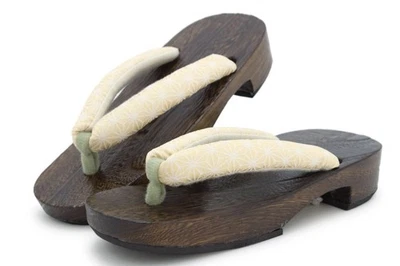 SOUBIEN Geta for kids Soubien original yellow color brown color hemp leaf 274