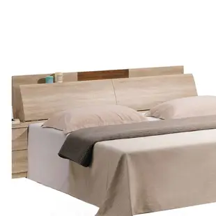 【文創集】瑪路克5尺雙人可收納床頭箱(不含床底＋不含床墊)-152x30x88cm免組