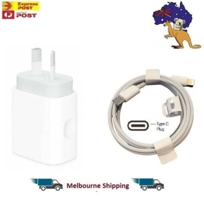 FREE EX Genuine Apple 20W USB-C Power Adapter for iPhone 7/8/X/11/12/13/14/15