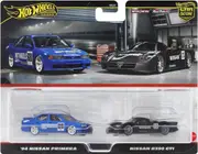 Hot Wheels Premium 2 Pack - Nissan 94 Primera and R390 GT1